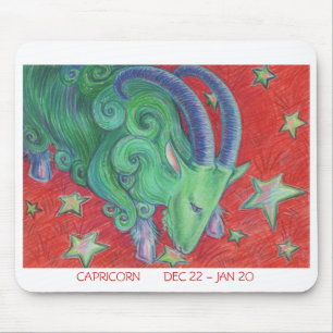 Zodiac Capricorn-Mousepad Mousepad