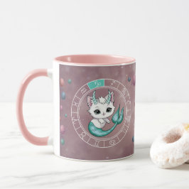 Zodiac Capricorn Niedlich Cat Wheel Planet Astrolo Tasse