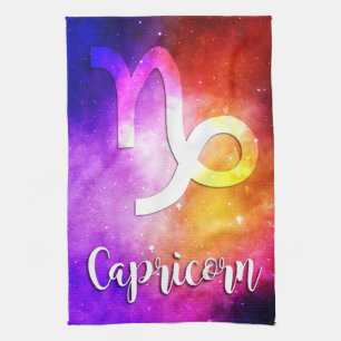Zodiac : Capricorn Space Candy Geschirrtuch