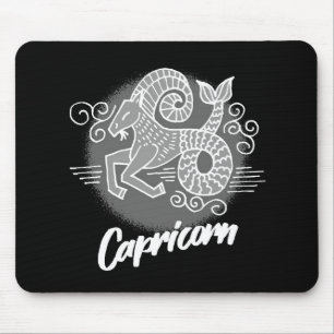 Zodiac Capricorn-Symbol Mousepad