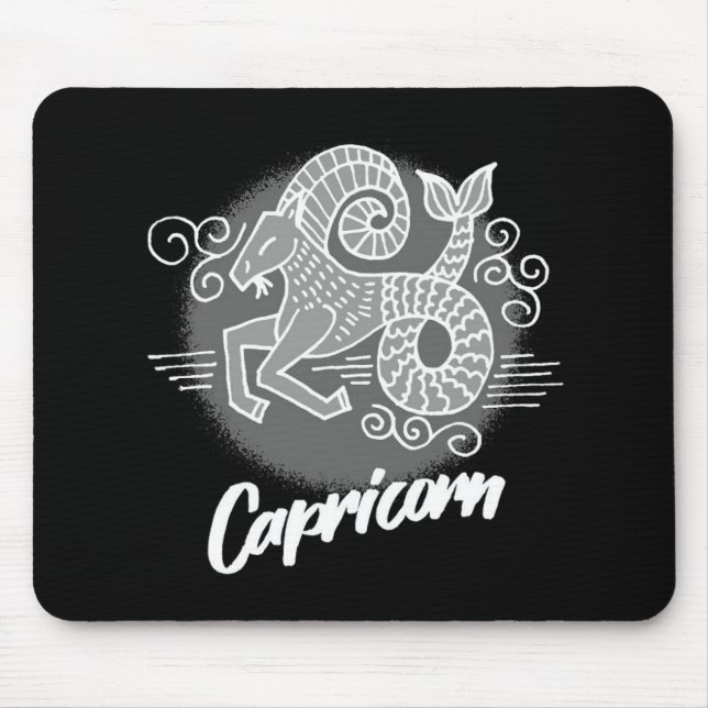 Zodiac Capricorn-Symbol Mousepad (Vorne)
