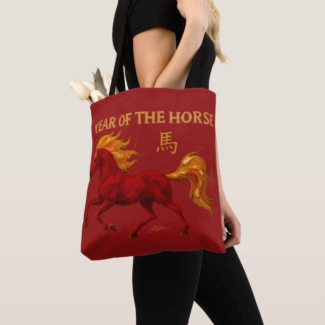 Zodiac Chinese New Year 2026 Yang Fire Horse Tasche (Von Nahem)