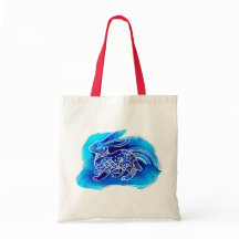 Zodiac chinois 2023 - Sac de lapin d'eau