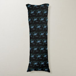 Zodiac Constellation Aquarius Body Pillow Seitenschläferkissen