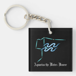 Zodiac Constellation Aquarius Schlüsselanhänger