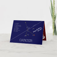 Zodiac Constellation Cancer