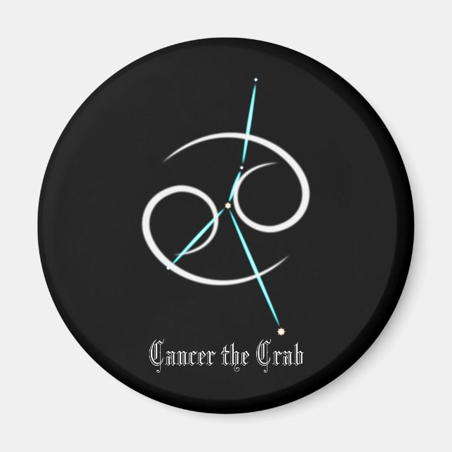 Zodiac Constellation Cancer Magnet (Vorne)