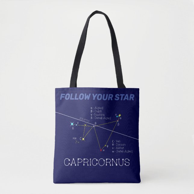 Zodiac Constellation Capricornus Tasche (Vorderseite)