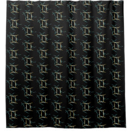 Zodiac Constellation Gemini Duschvorhang