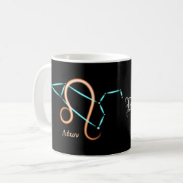 Zodiac Constellation Leo Coffee Tasse