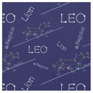 Zodiac Constellation Leo Stoff