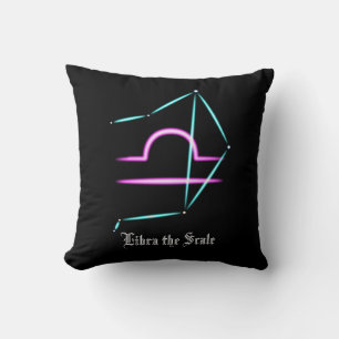 Zodiac Constellation Libra Lance Oreiller