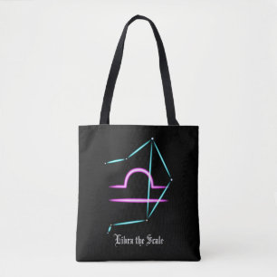Zodiac Constellation Libra Tote Bag Tasche