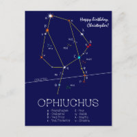 Zodiac Constellation Ophiuchus