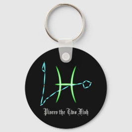 Zodiac Constellation Pisces Schlüsselanhänger