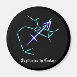 Zodiac Constellation Sagittarius Magnet