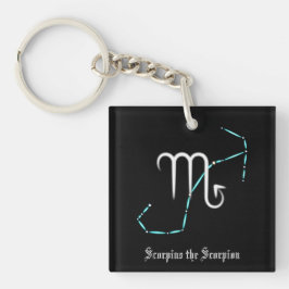 Zodiac Constellation Scorpio Schlüsselanhänger