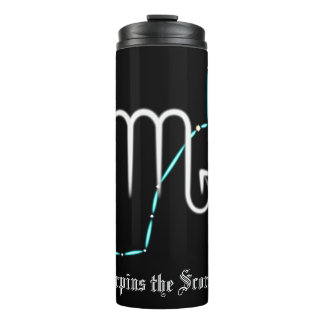 Zodiac Constellation Scorpio Thermal Tumbler Thermosbecher