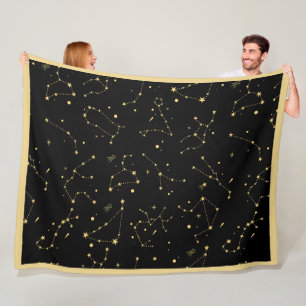 Zodiac Constellation signieren Astrologie Fleece B