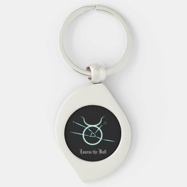 Zodiac Constellation Taurus Schlüsselanhänger (Vorderseite)