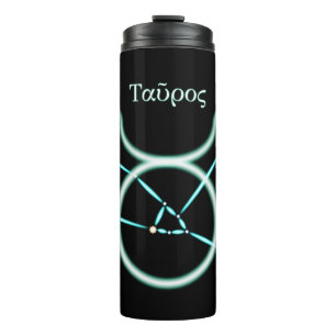 Zodiac Constellation Taurus Thermal Tumbler Thermosbecher
