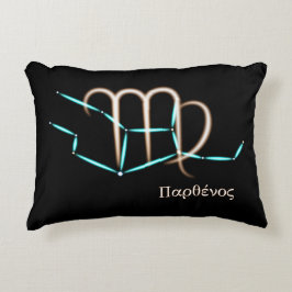 Zodiac Constellation Virgo Accent Pillow Dekokissen