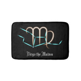 Zodiac Constellation Virgo Bath Mat Badematte