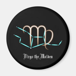 Zodiac Constellation Virgo Magnet