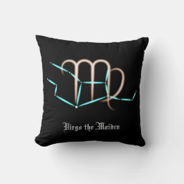 Zodiac Constellation Virgo Throw Kissen