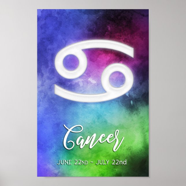 Zodiac: Daten zum Krebs Poster (Vorne)