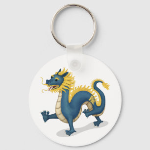 Zodiac Dragon Astrologie-Zeichen Schlüsselanhänger