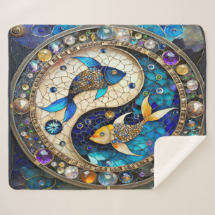Zodiac - Fische Fischjin und Yang Sherpadecke