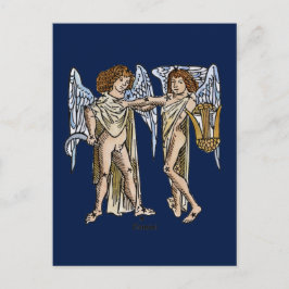 Zodiac: Gemini, 1482 Postkarte