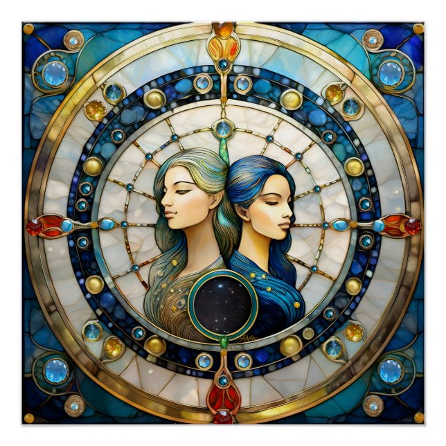 Zodiac - Gemini Die Zwillinge Poster (Vorderseite)