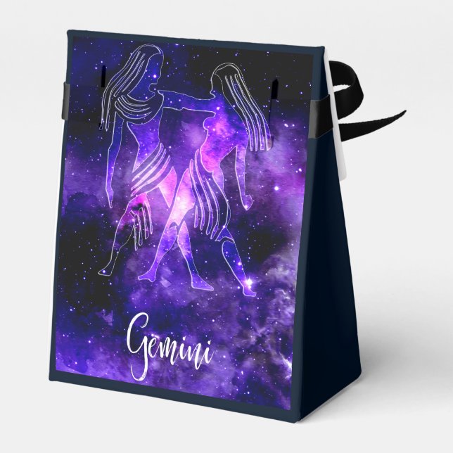 Zodiac : Gemini Geschenkschachtel (Rückseite)