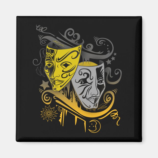 Zodiac - Gemini Magnet (Vorne)