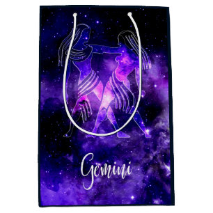 Zodiac : Gemini Mittlere Geschenktüte
