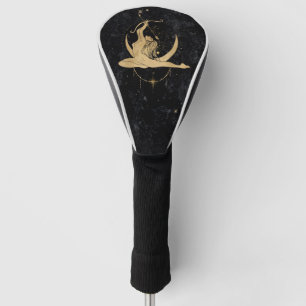 Zodiac Goddess Cosmic Gold Sagittarius Astrologi Golf Headcover