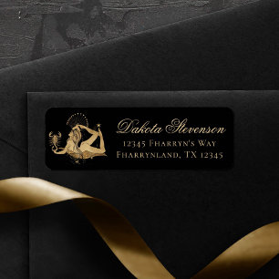 Zodiac Goddess Cosmic Gold Scorpio Astrologie
