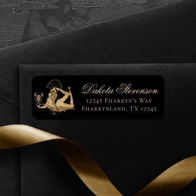 Zodiac Goddess | Cosmic Gold Scorpio Astrologie (Von Creator hochgeladen)