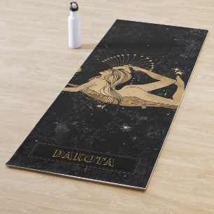 Zodiac Goddess Cosmic Gold Scorpio Astrologie Yogamatte