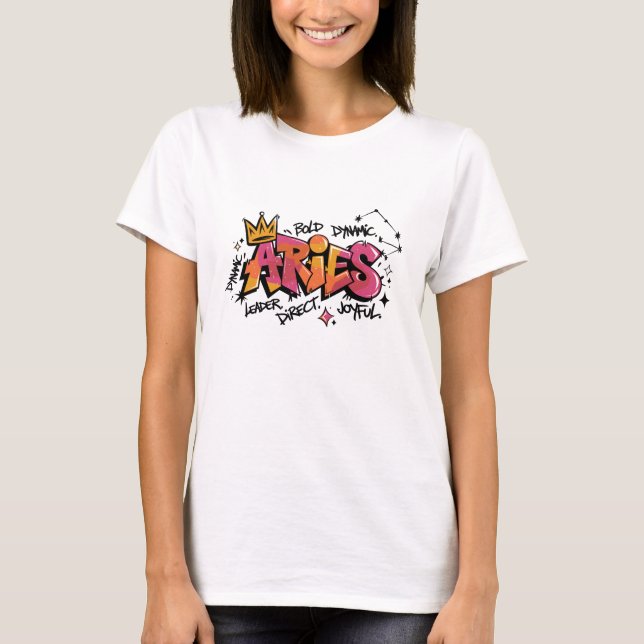 Zodiac Graffiti T-Shirt (Vorderseite)
