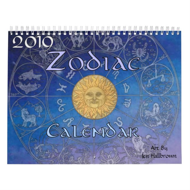 Zodiac-Kalender 2019 Kalender (Titelbild)