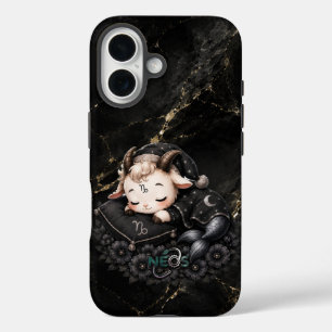 Zodiac Kawaii Neos Steinbock iPhone 16 Hülle