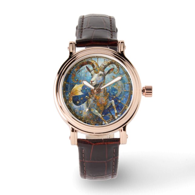 Zodiac - Korn der Meerziege Armbanduhr (Vorderseite)