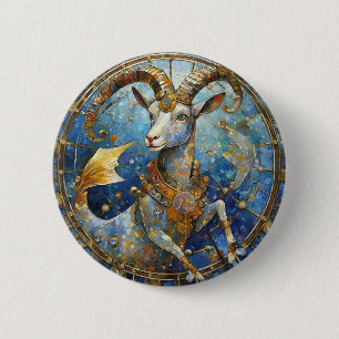 Zodiac - Korn der Meerziege Button