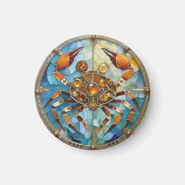 Zodiac - Krebs Die Krebserkrankung Magnet (Vorne)