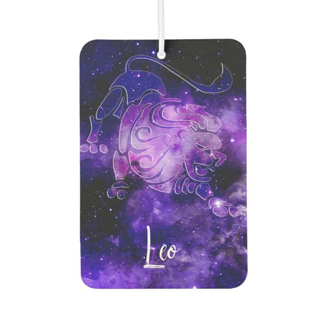 Zodiac: Leo Autolufterfrischer (Vorderseite)