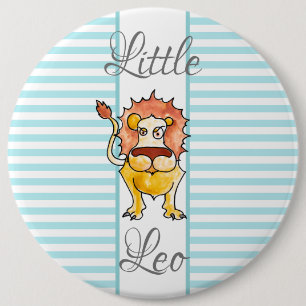 Zodiac Leo Button
