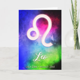 Zodiac: Leo Dates Karte